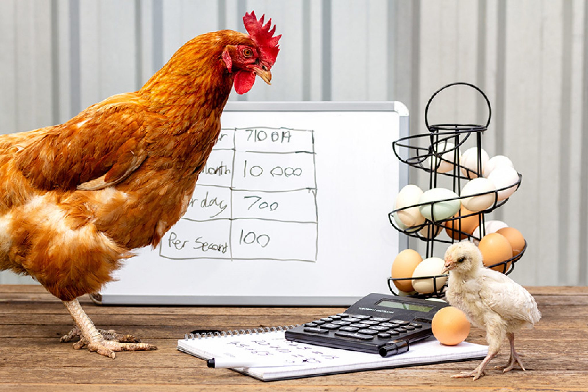 Combien coûte un élevage de poule