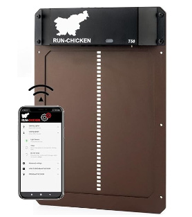 Porte automatique de poulailler connectée Run Chicken